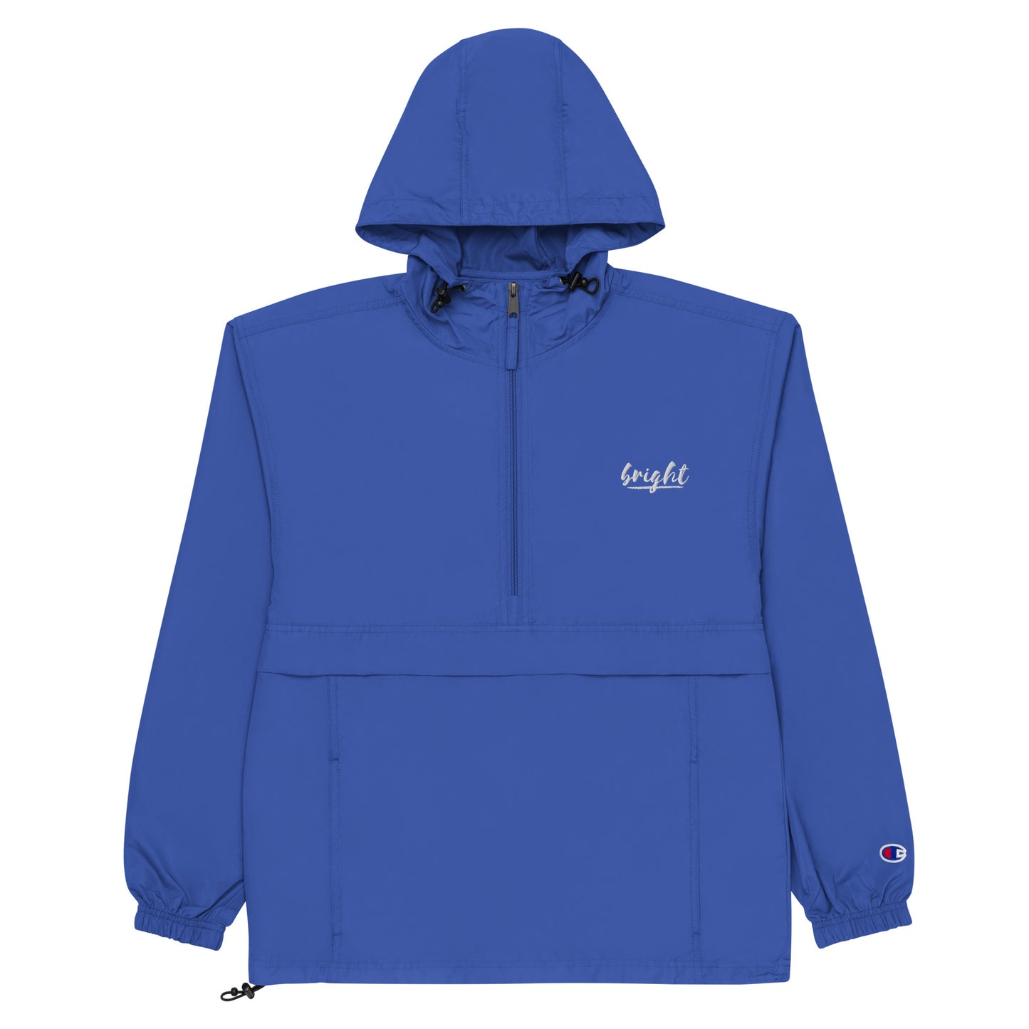 Fall_Bright Lower Logo Embroidered Windbreaker