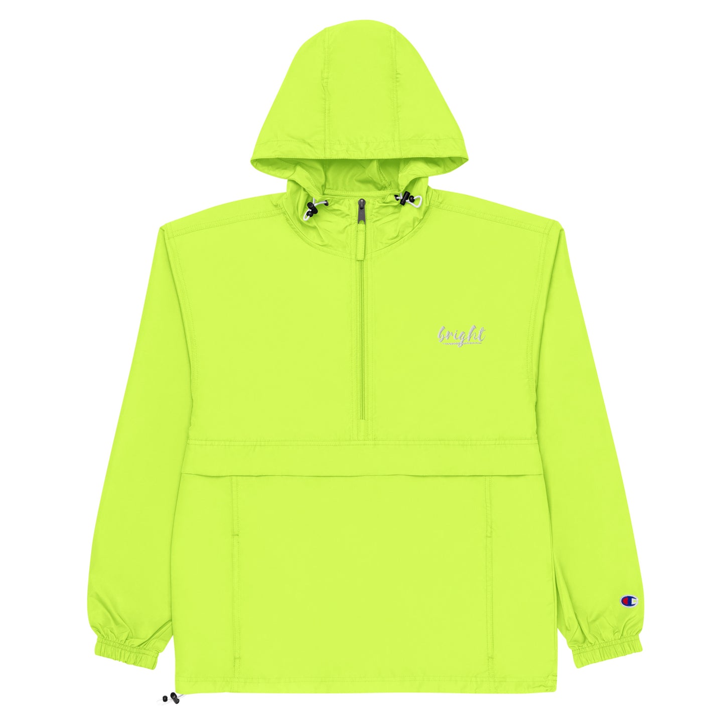 Bright Embroidered Windbreaker