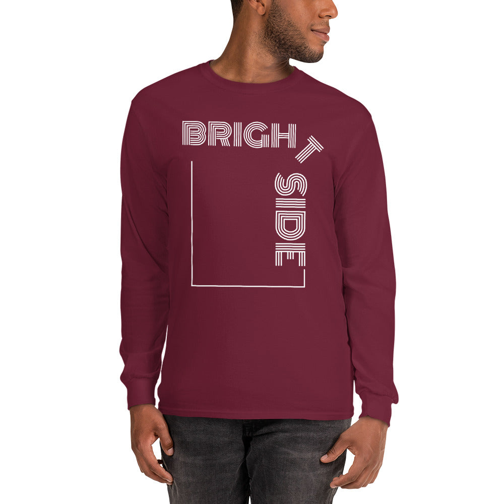 Lazy Bright Long Sleeve Tee in White