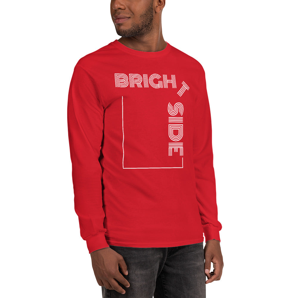 Lazy Bright Long Sleeve Tee in White