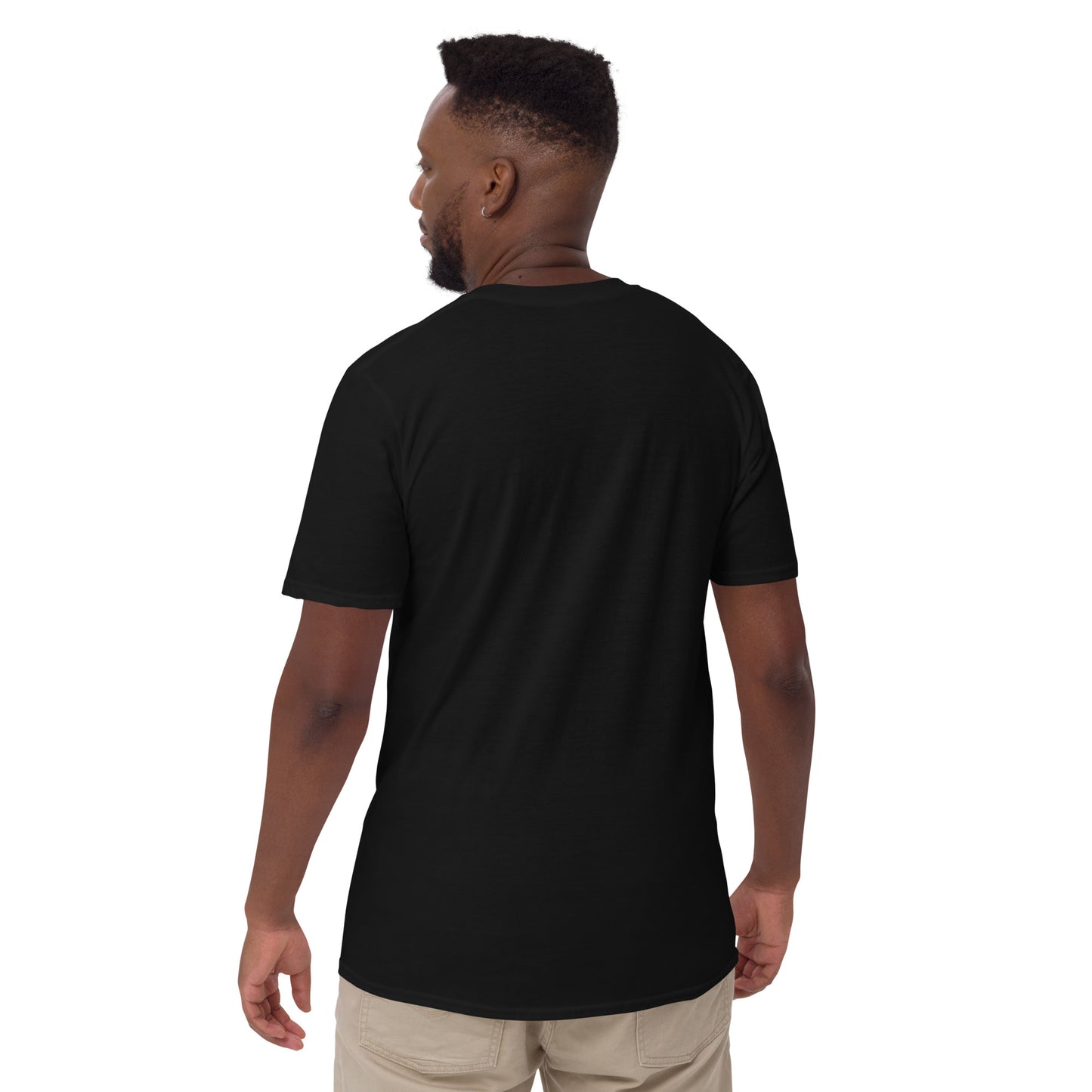 Bright Lower Logo Tee in Gold