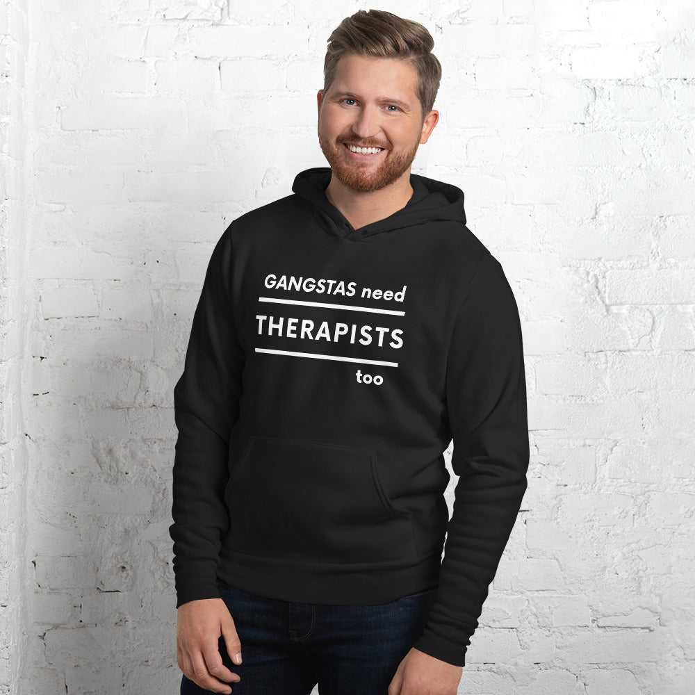 Gangsta Hoodie in White