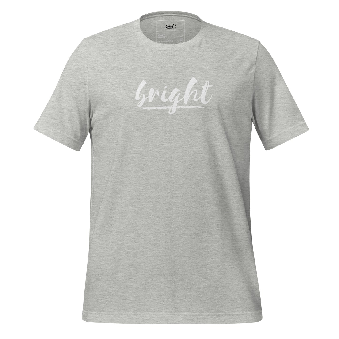 Bright Lower Logo Tee in White