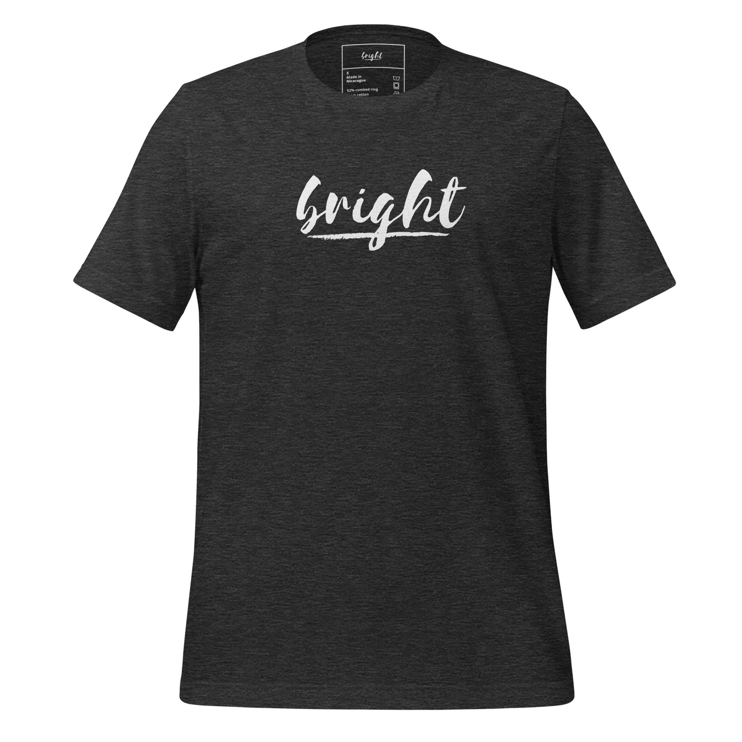 Bright Lower Logo Tee in White