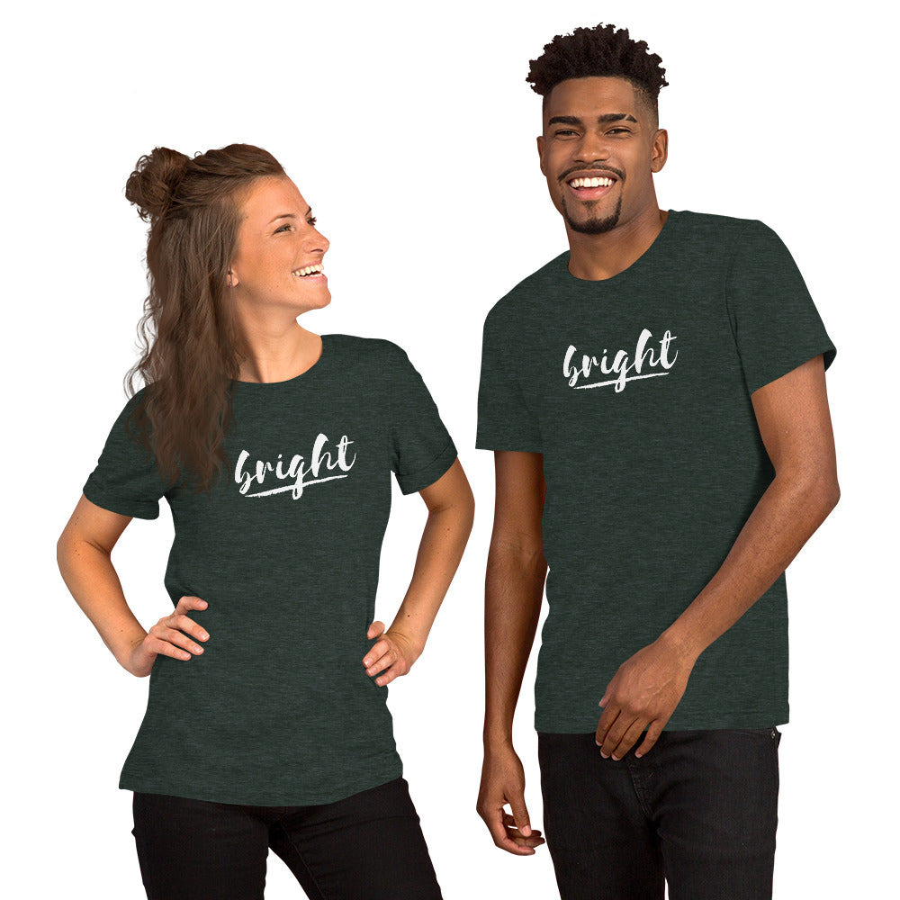 Bright Lower Logo in White