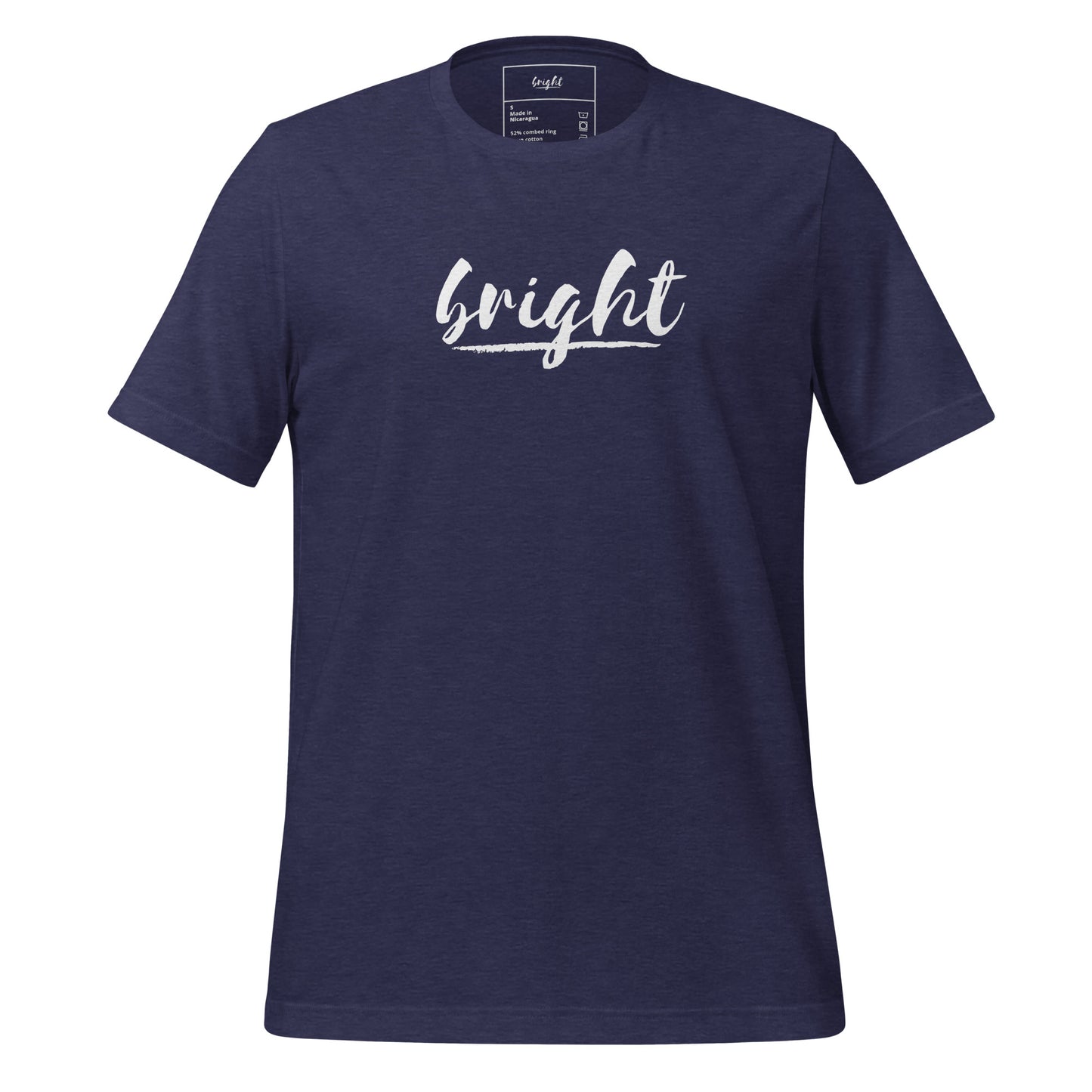 Bright Lower Logo Tee in White