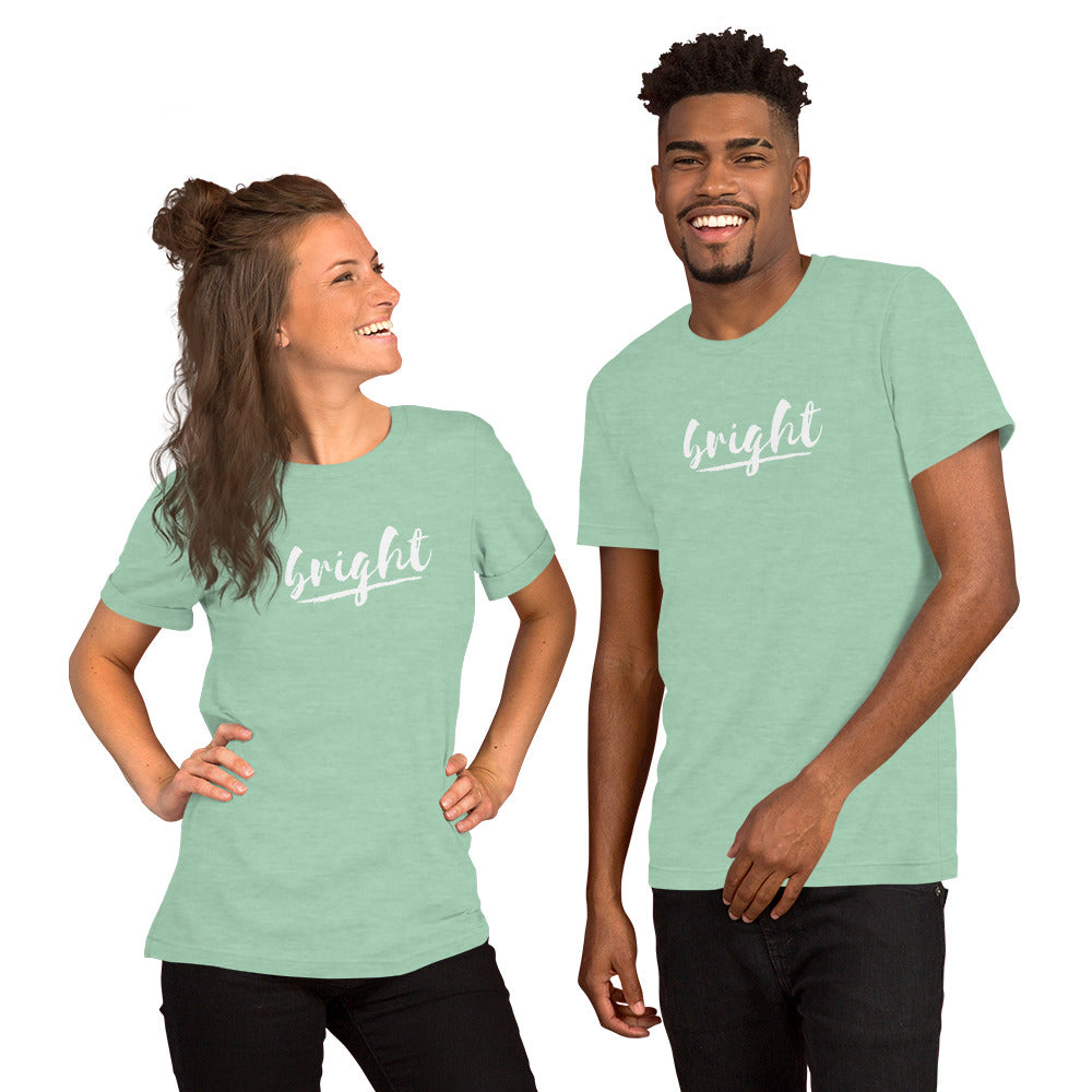 Bright Lower Logo in White