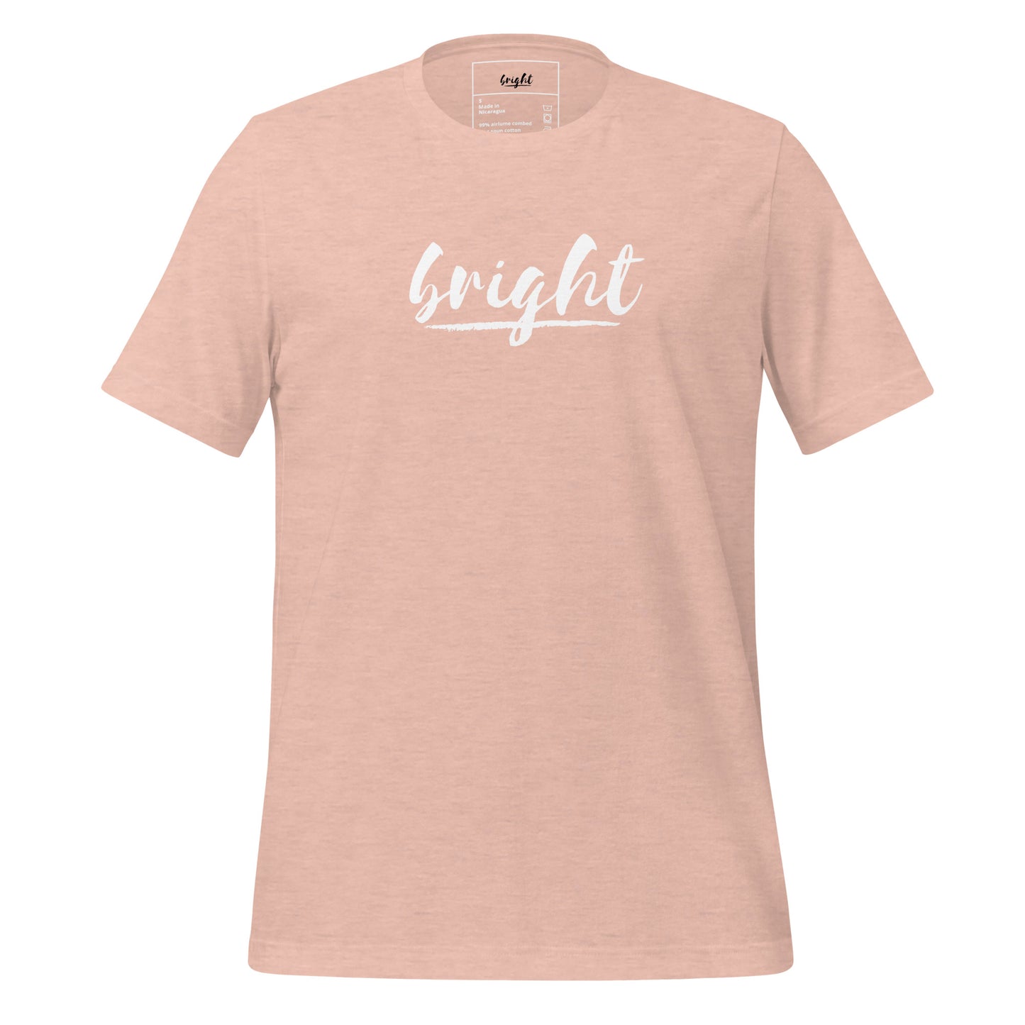 Bright Lower Logo Tee in White