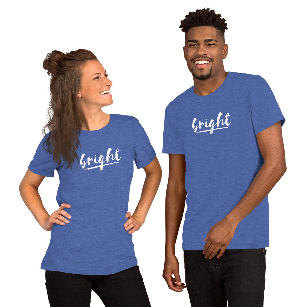 Bright Lower Logo in White