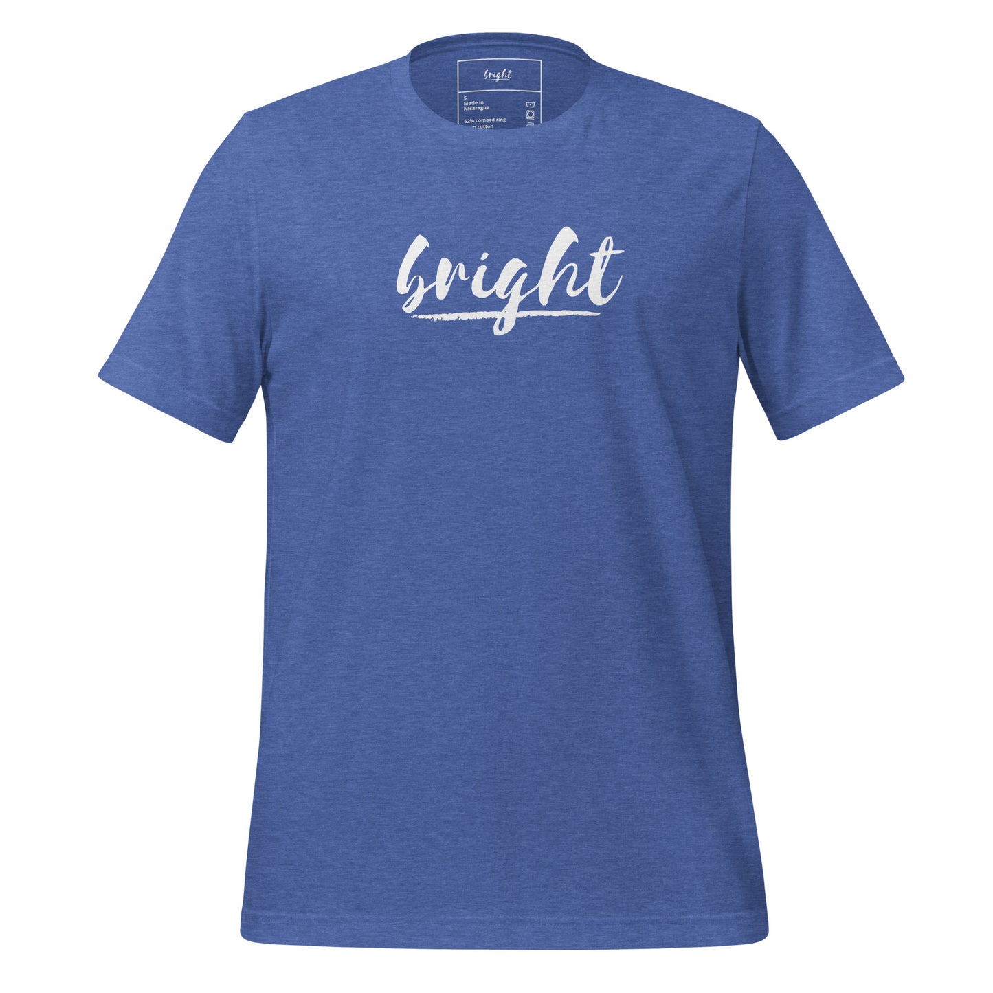 Bright Lower Logo Tee in White