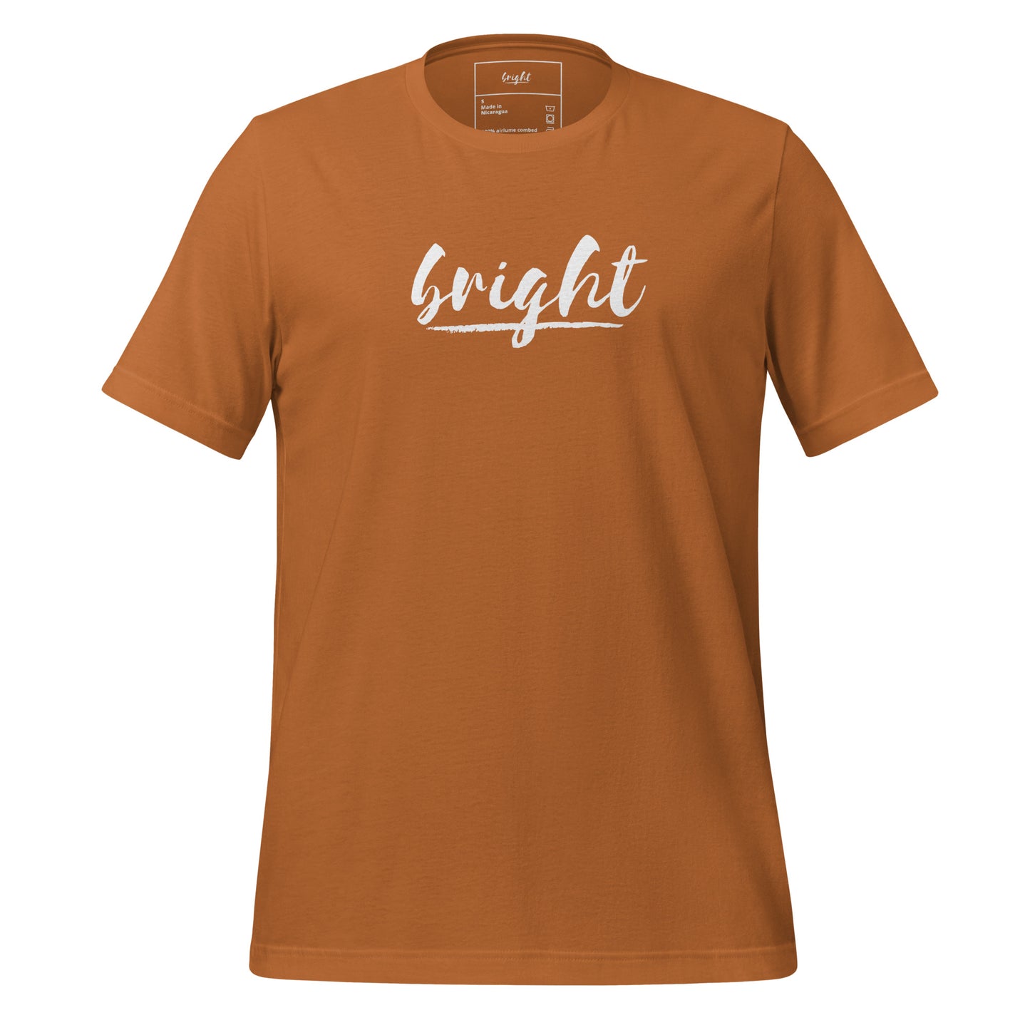 Bright Lower Logo Tee in White
