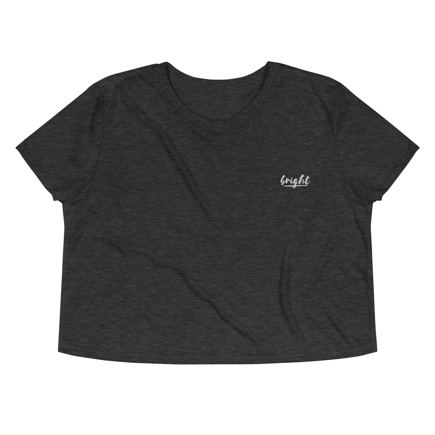 Bright Logo Flowy Cropped Tee