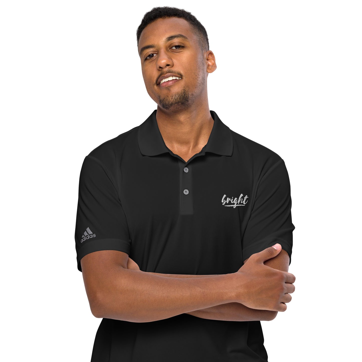 Bright Lower Logo Performance Polo