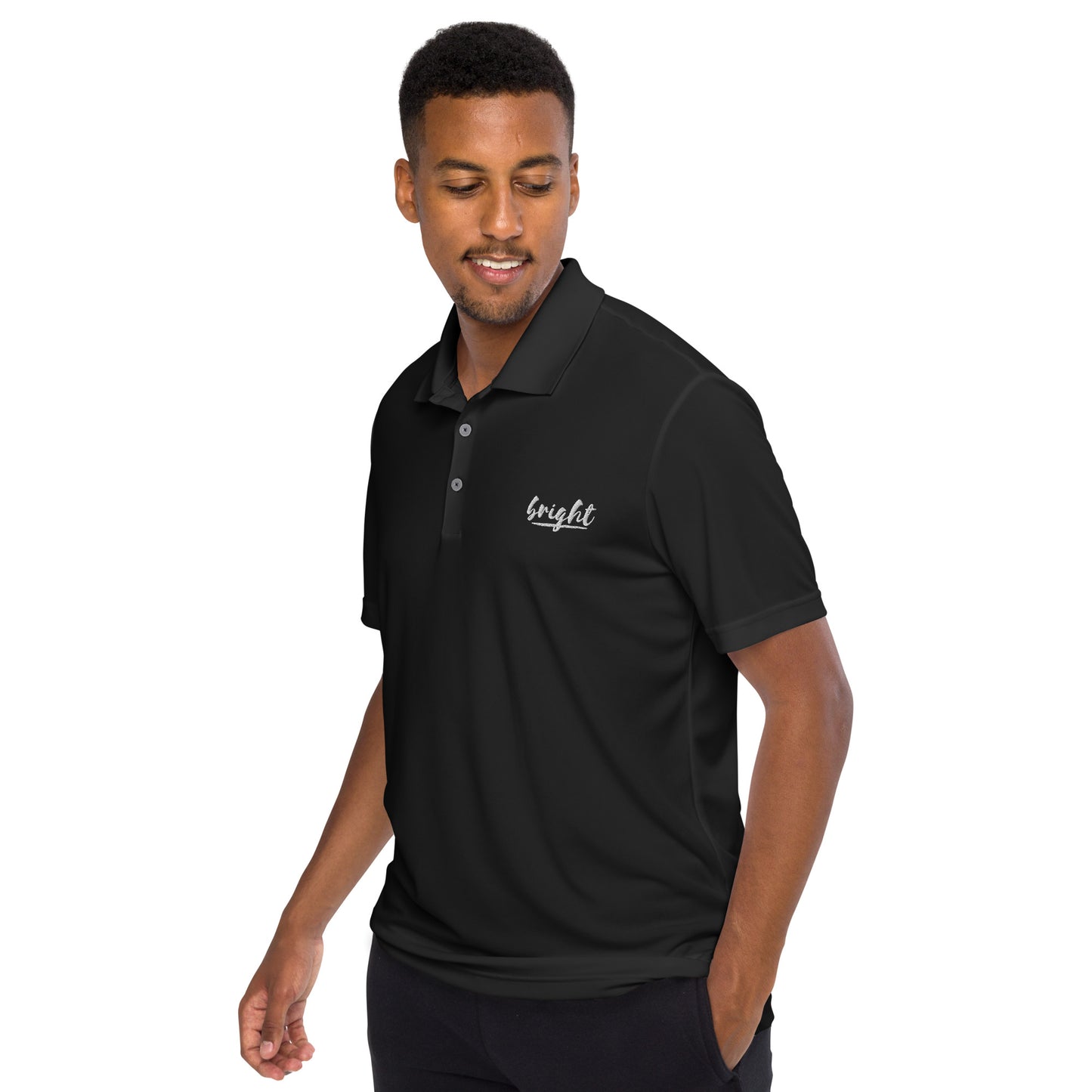 Bright Lower Logo Performance Polo