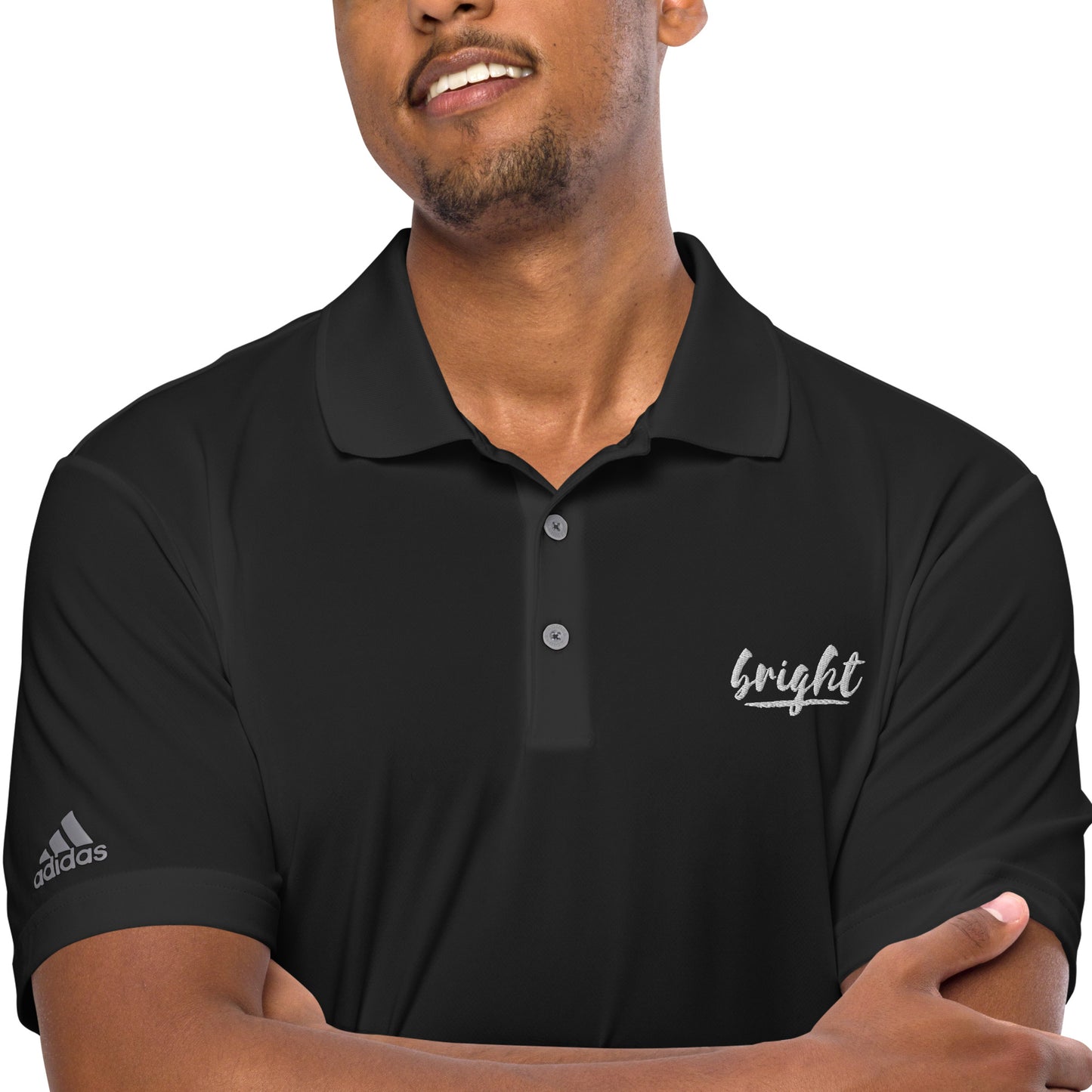 Bright Lower Logo Performance Polo