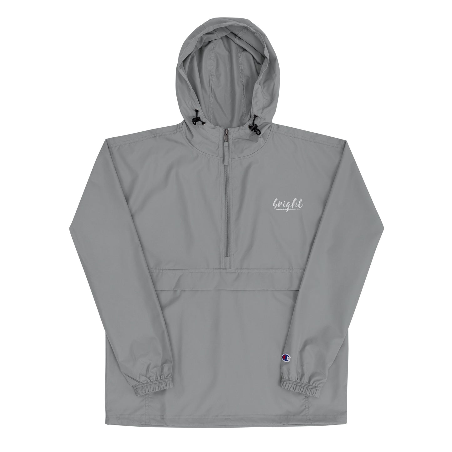 Winter_Bright Lower Logo Embroidered Windbreaker