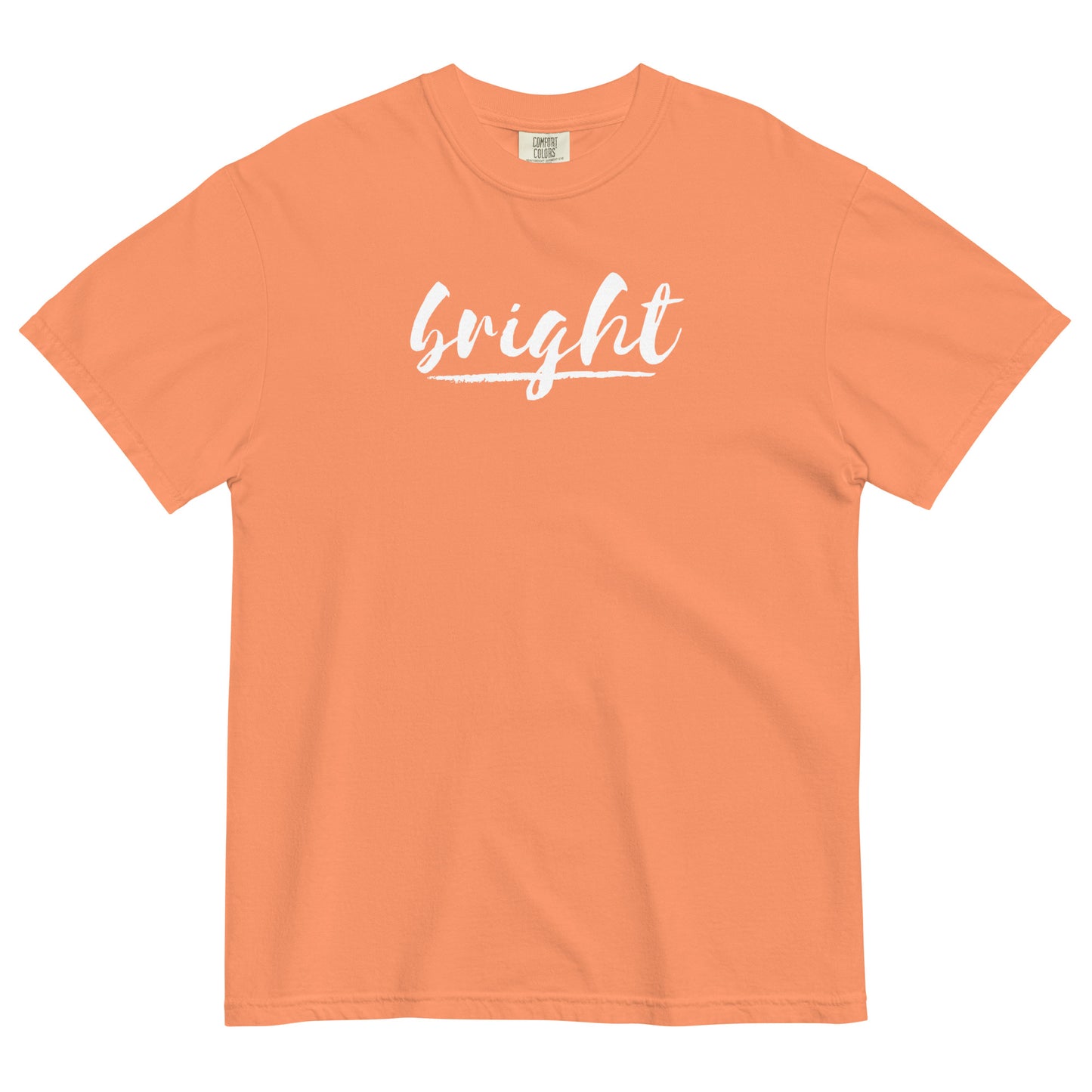 Bright Lower Logo Comfort garment-dyed heavyweight t-shirt